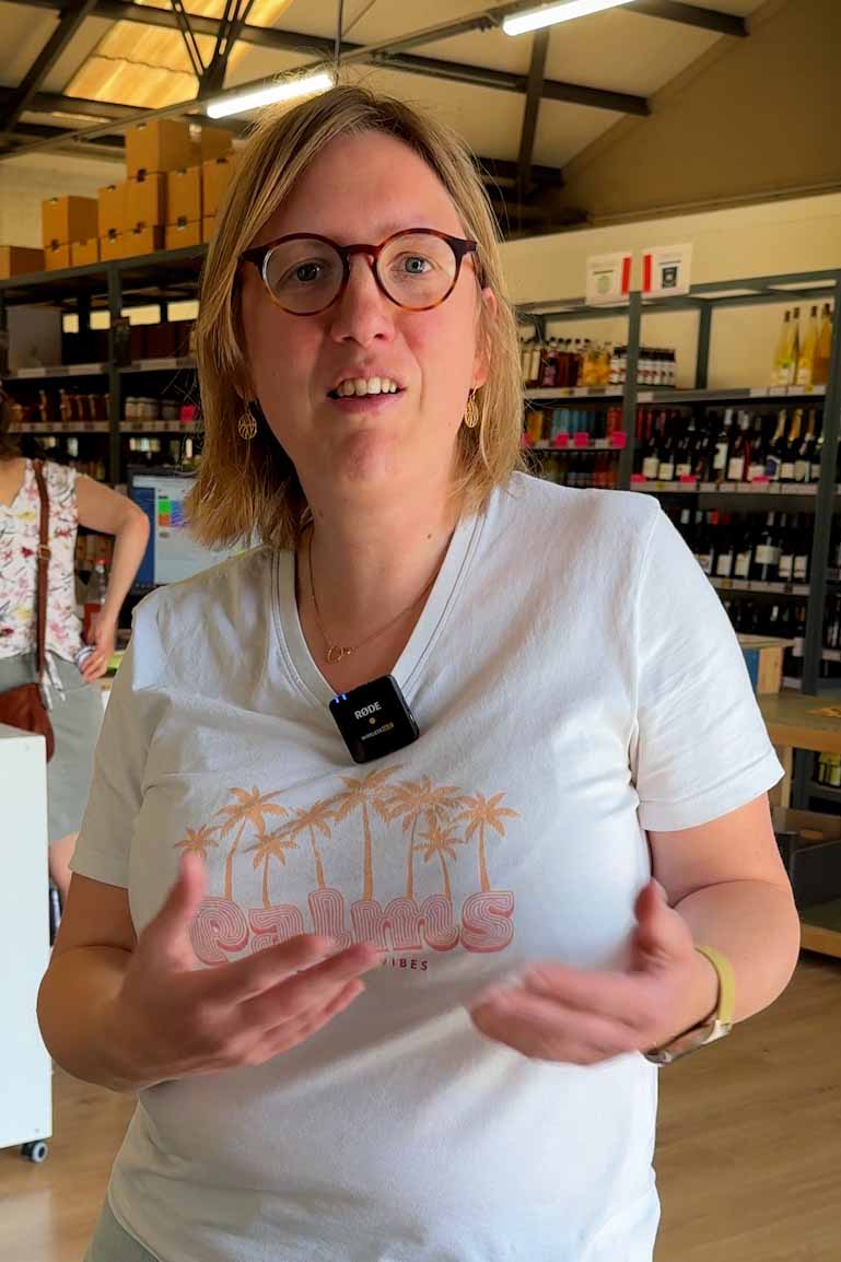 Aline, coopératrice, raconte ce qu’elle aime à la WooCoop